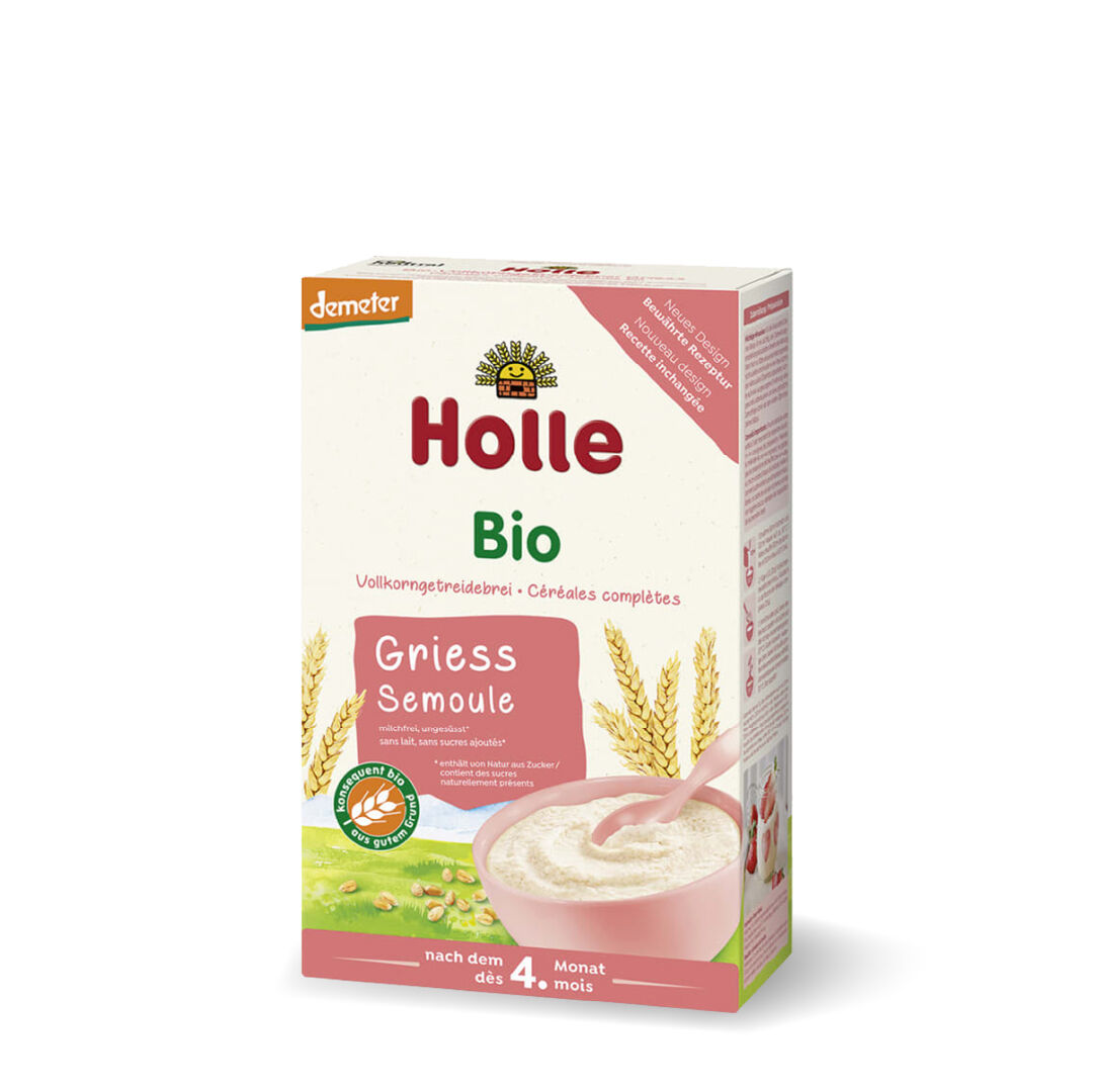 Holle Organic Semolina Porridge