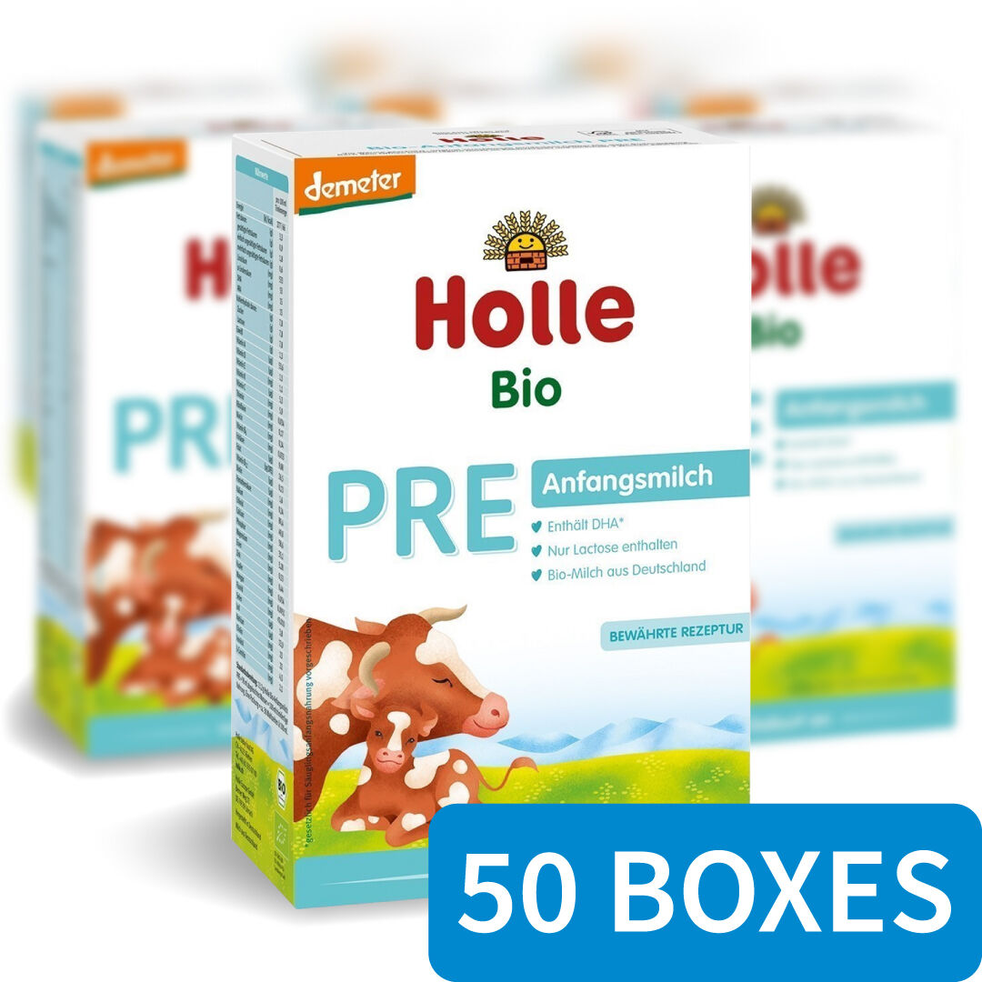 Holle Organic Infant Formula PRE - 50 Boxes
