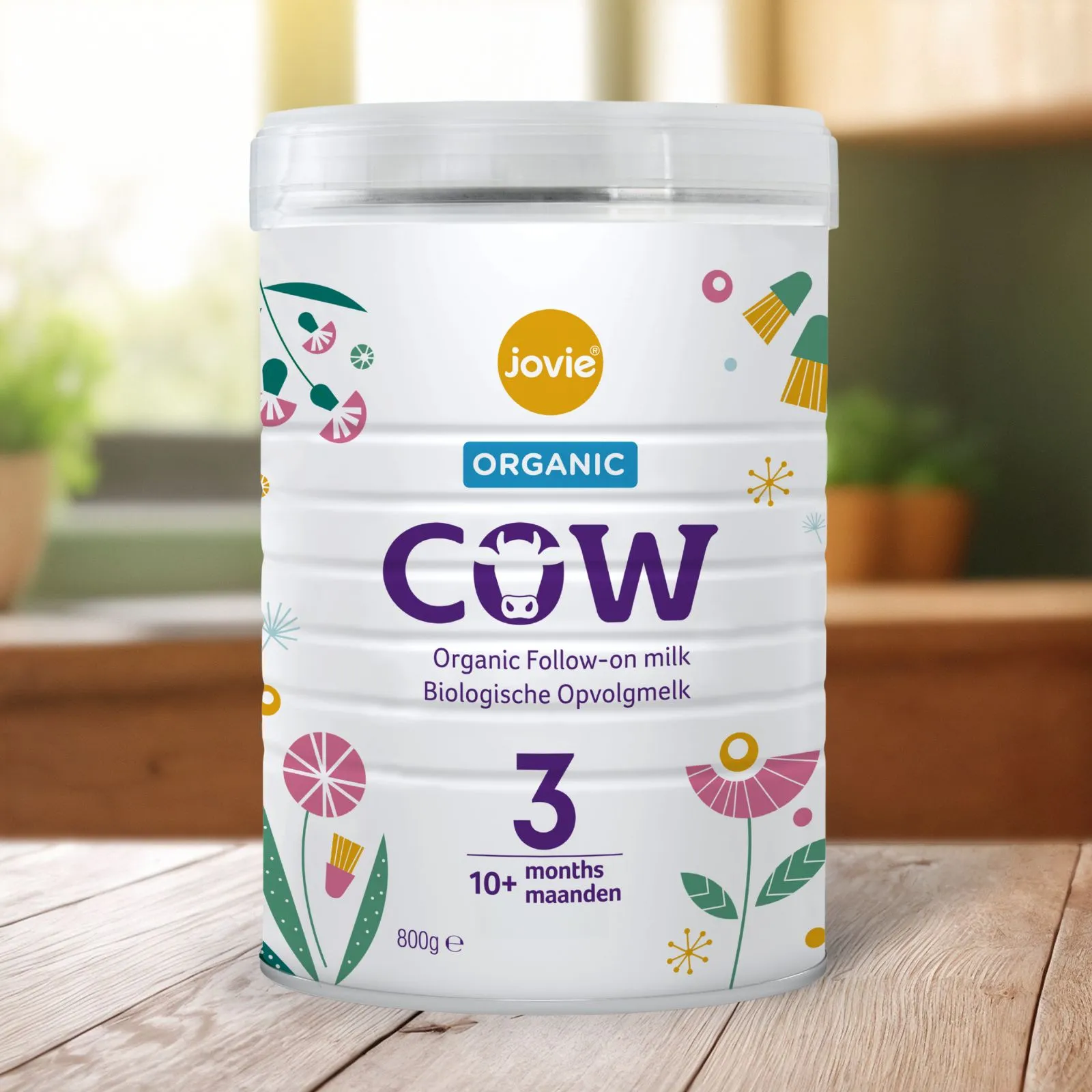 Jovie Stage 3 (10+ Months) Organic Cow Milk Formula (800g)