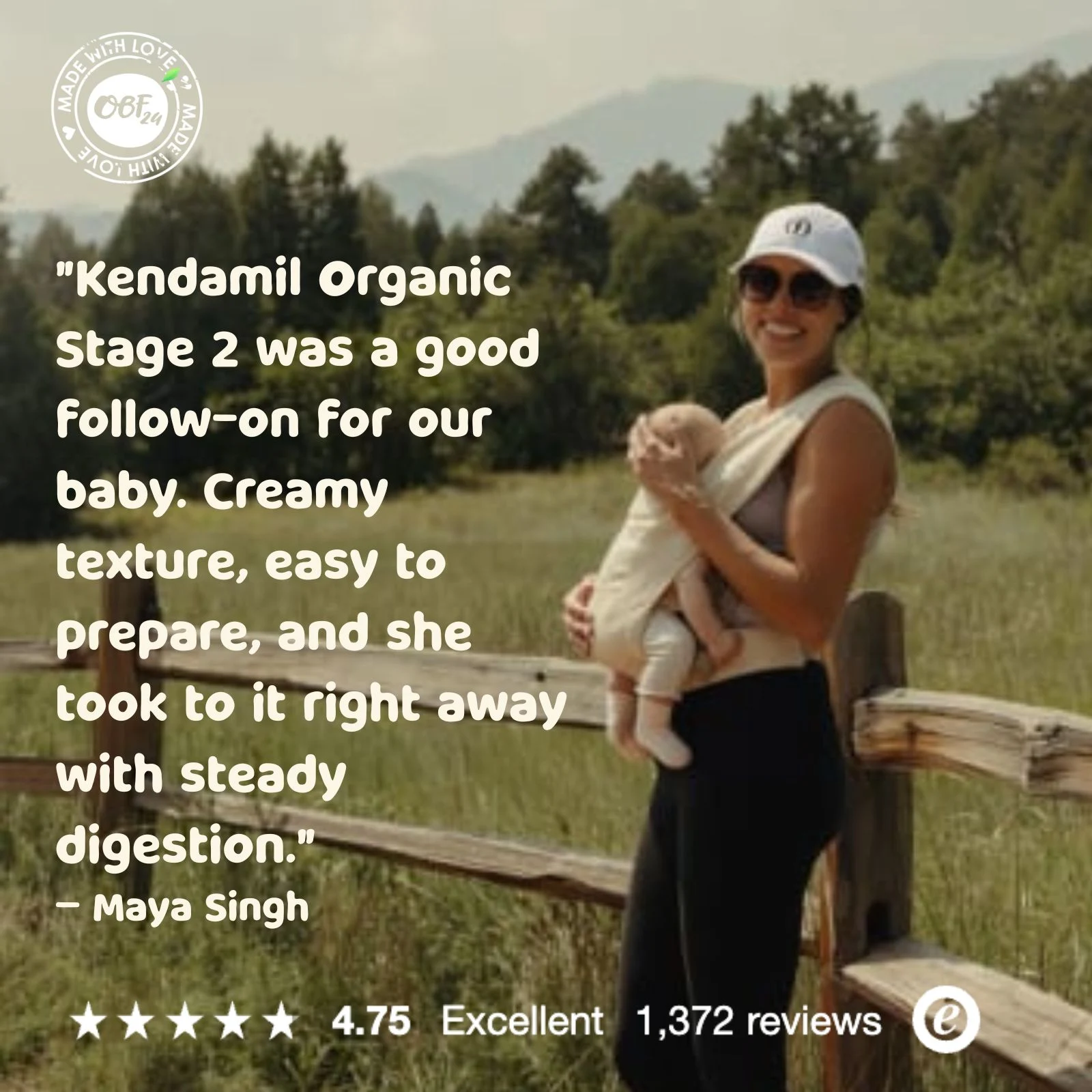 Kendamil Stage 2 (6-12 Months) Organic Follow-on Milk Formula (800g)