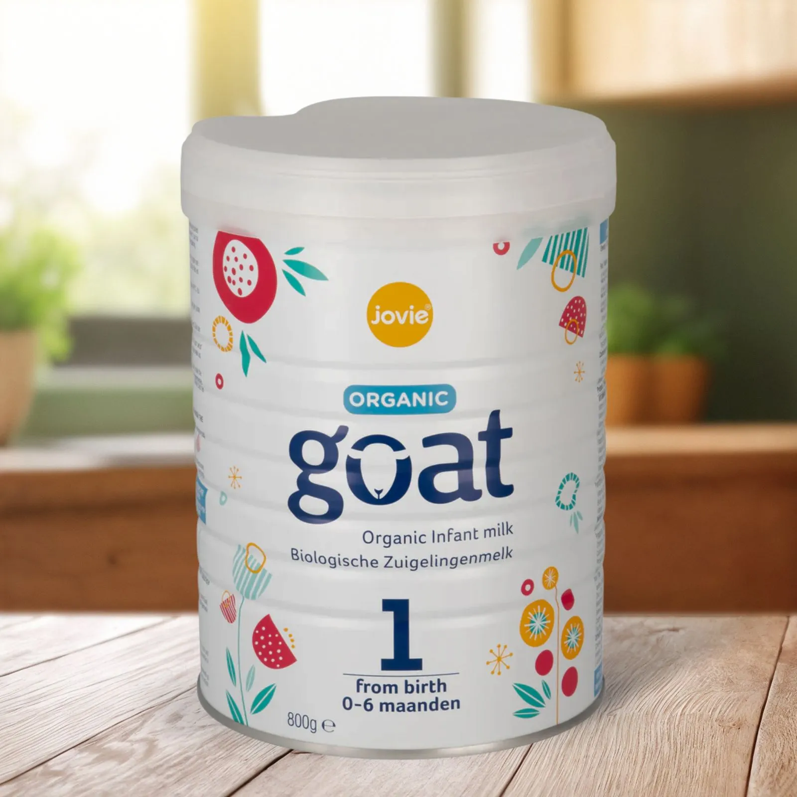 Jovie Stage 1 (0-6 Months) Organic Goat Milk Formula (800g)