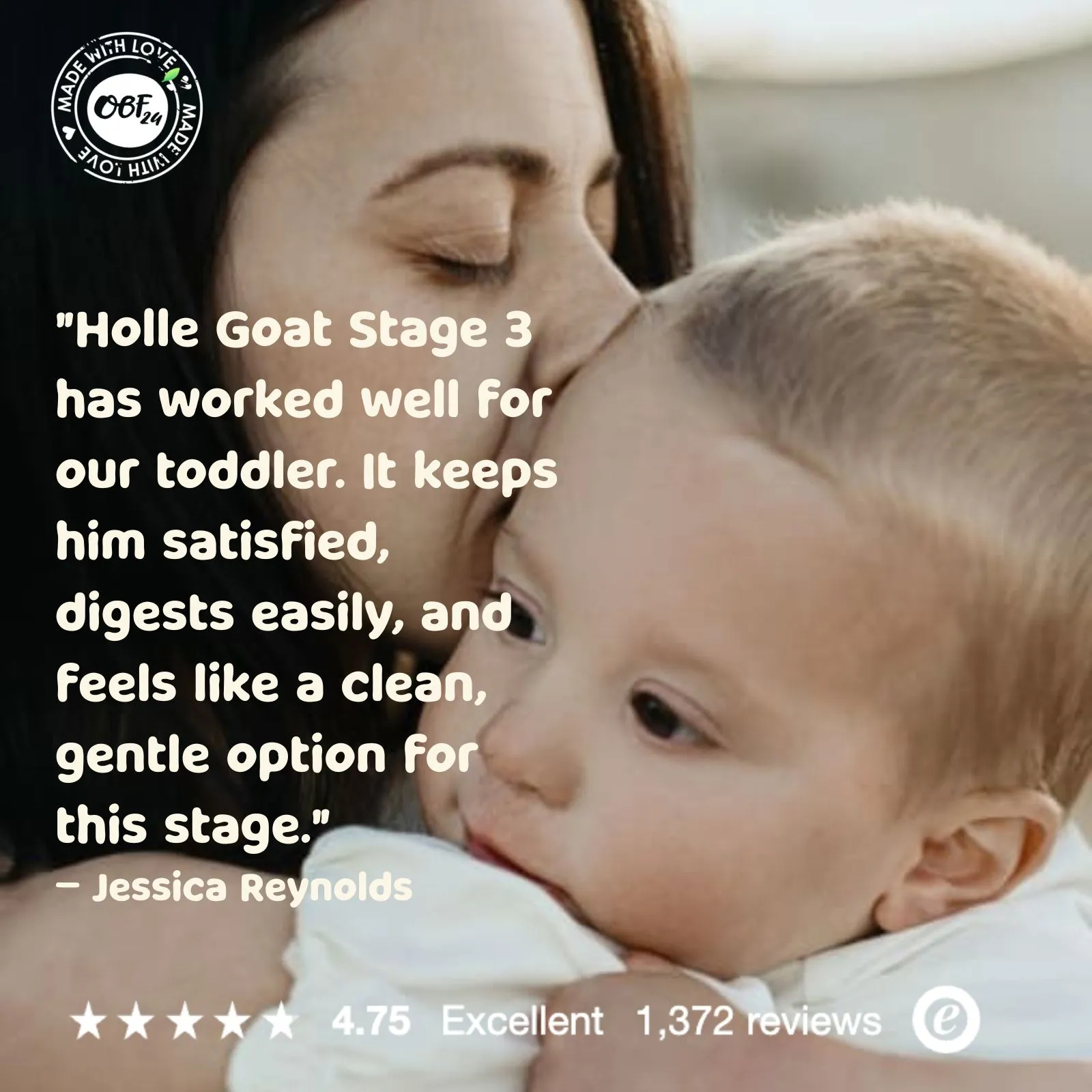 Holle Organic Infant GOAT Milk Formula Stage 3 - 10 Boxes