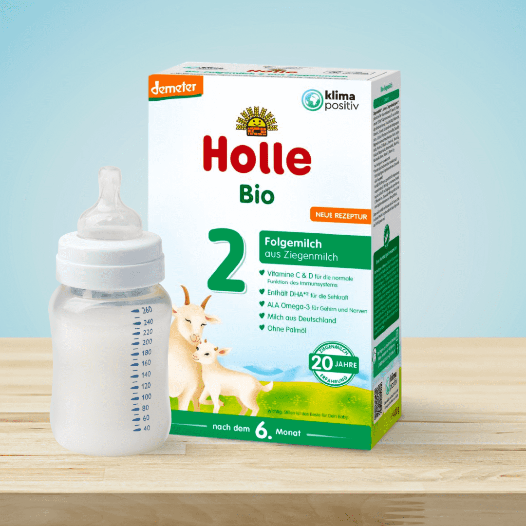 Holle Organic Infant GOAT Milk Formula Stage 2 - 10 Boxes