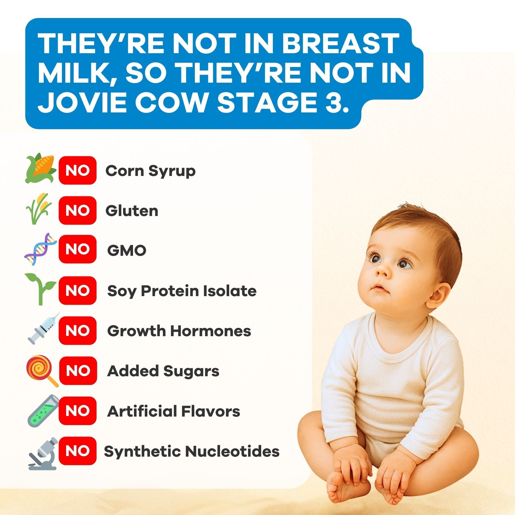 Jovie Stage 3 Organic Cow Milk Formula (10+ Months)