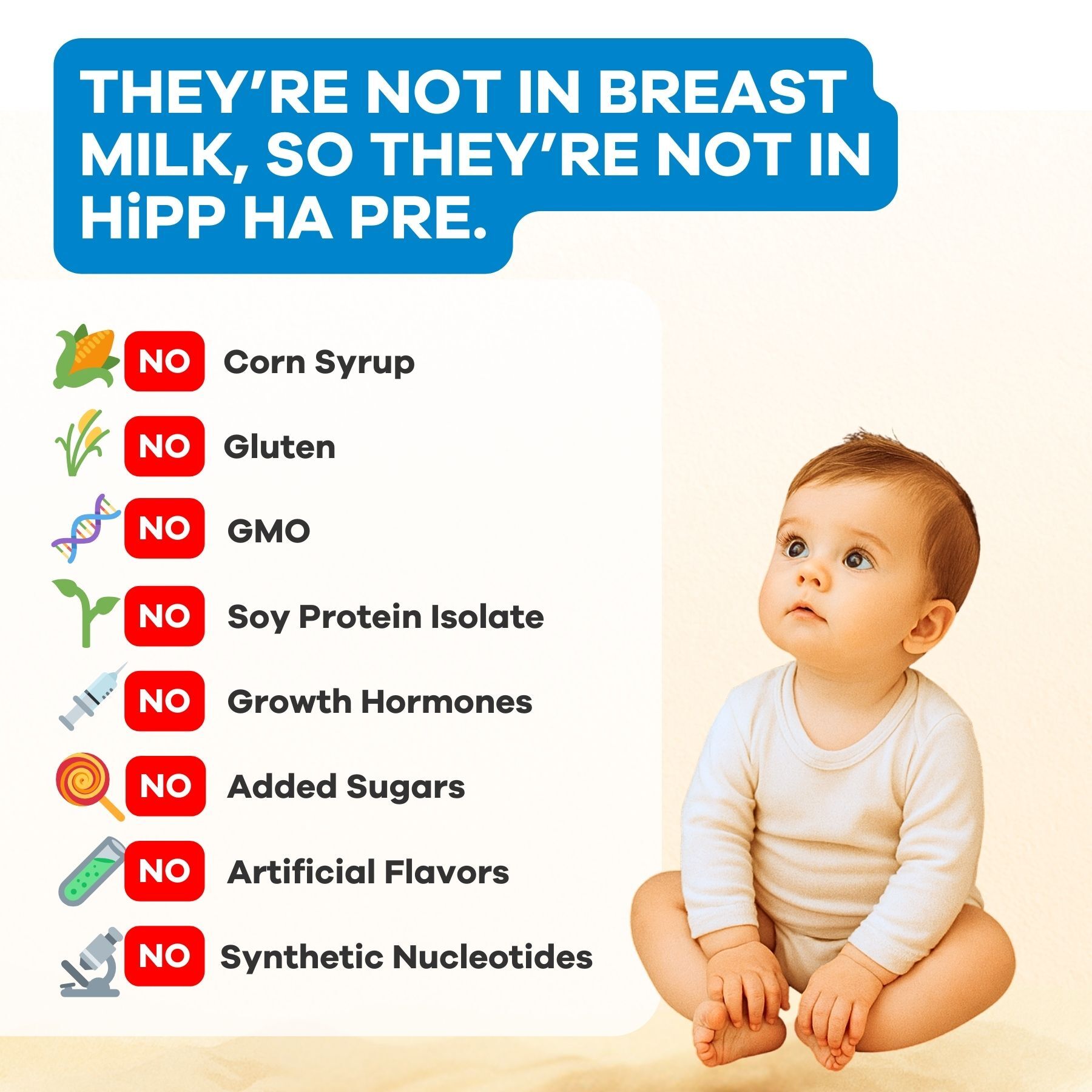 HiPP Hypoallergenic (HA) Infant Formula PRE - 8 Boxes
