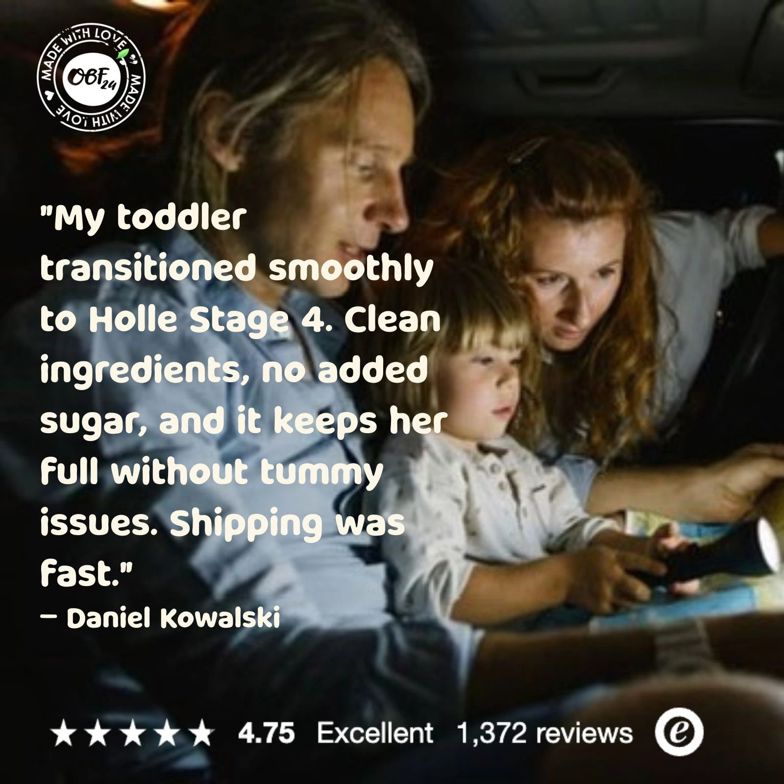 Holle Stage 4 Organic Toddler Growing-Up Milk (600g)