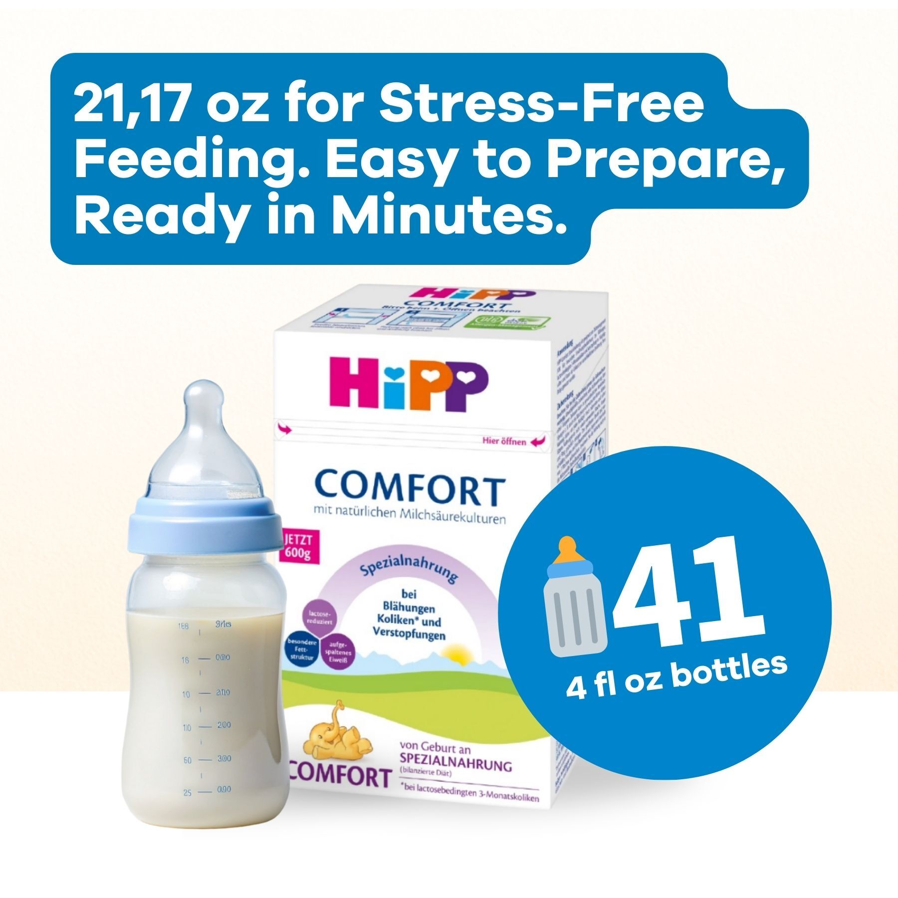 HiPP Comfort Special Milk Formula - All Stages