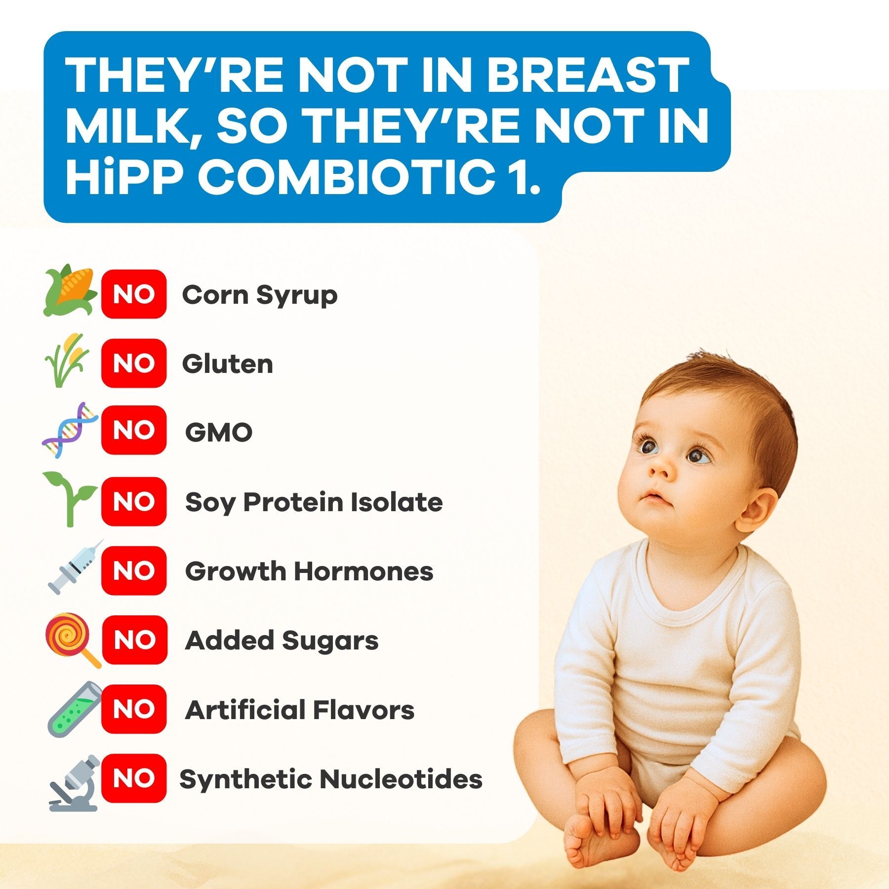 HiPP Combiotic Infant Formula Stage 1 - 8 Boxes
