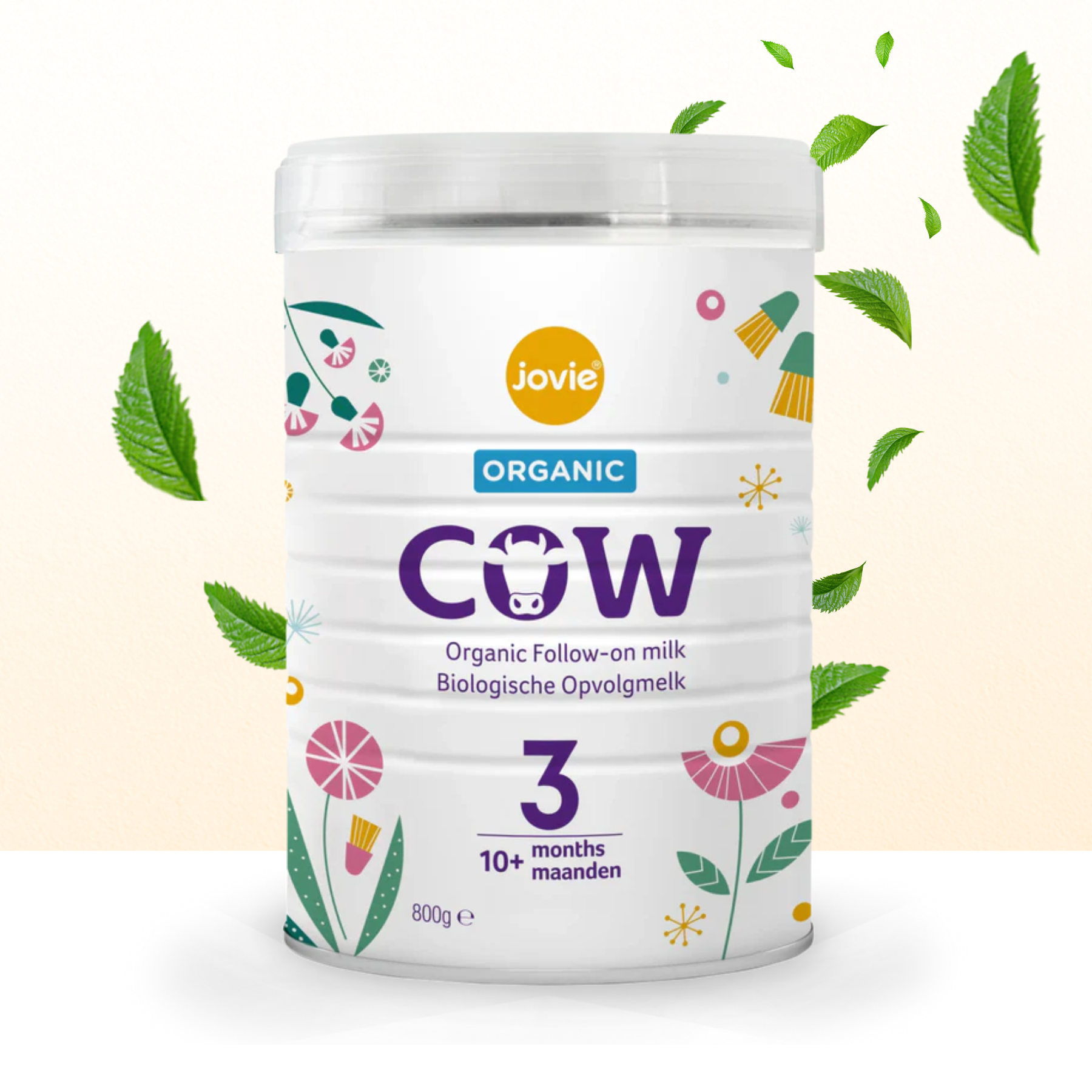 Jovie Stage 3 Organic Cow Milk Formula (10+ Months)