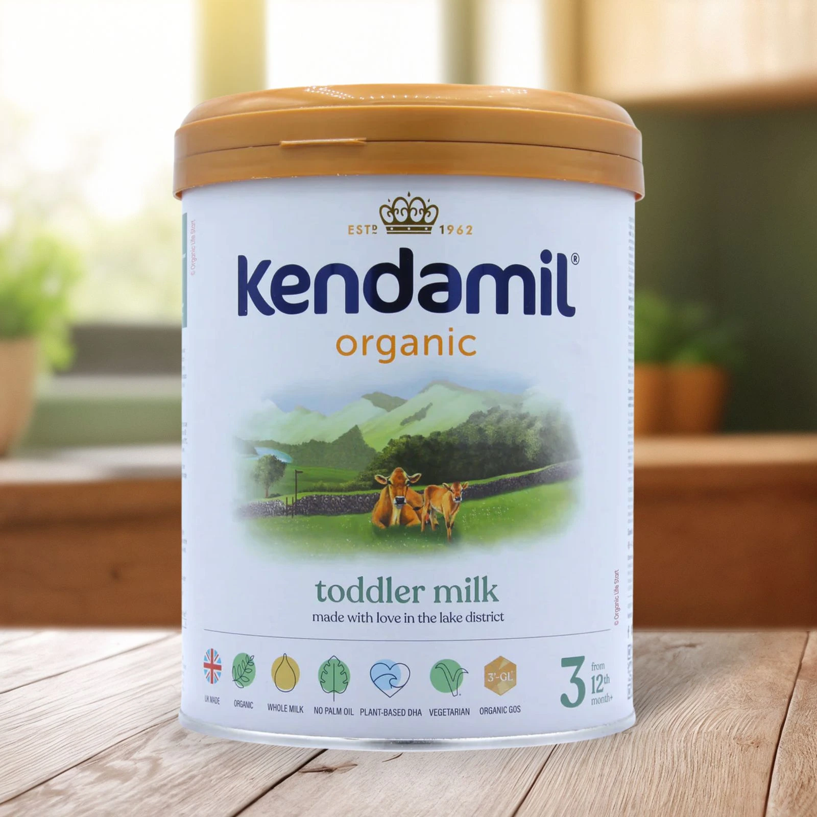 Kendamil Stage 3 (12+ Months) Organic Toddler Milk Formula (800g)