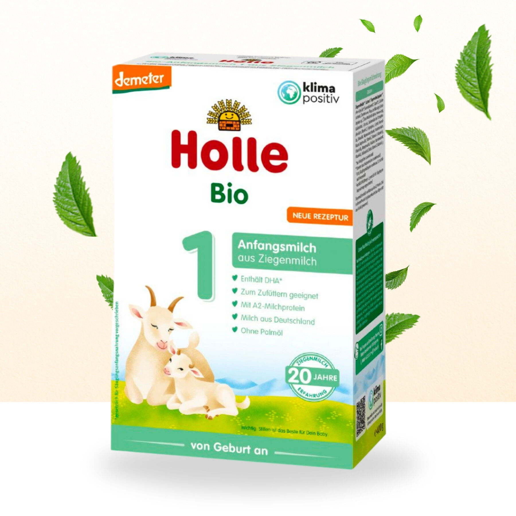 Holle Organic Infant GOAT Milk Formula Stage 1