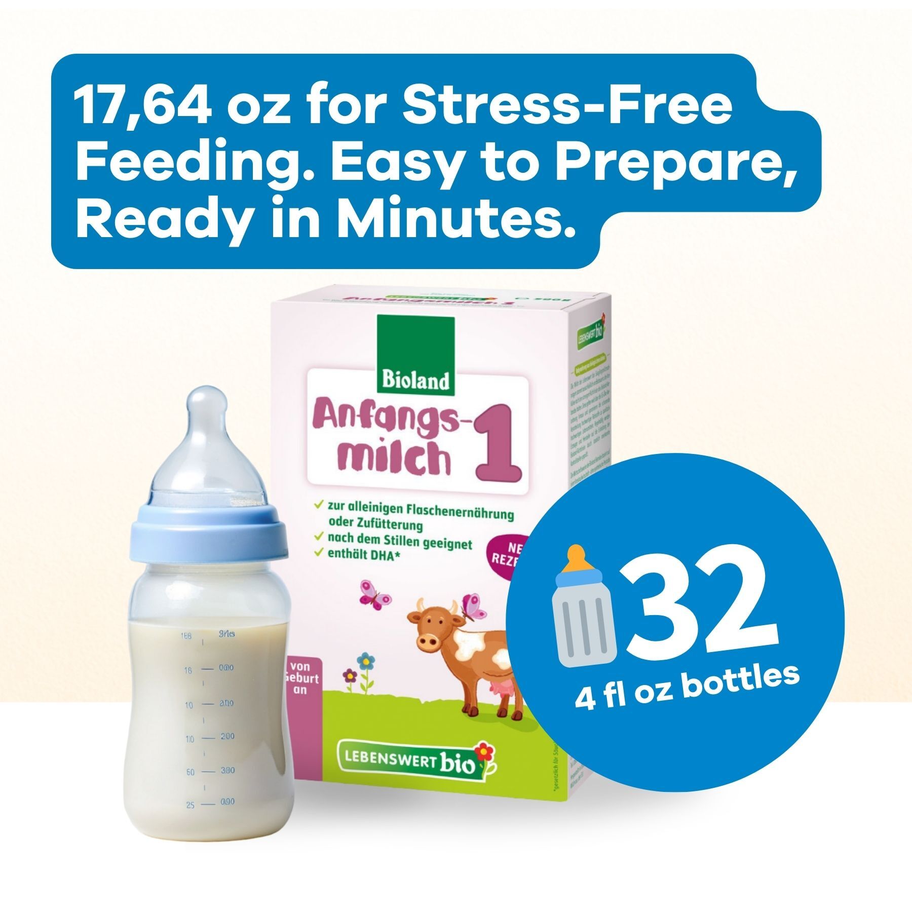 Lebenswert Organic Infant Formula Stage 1