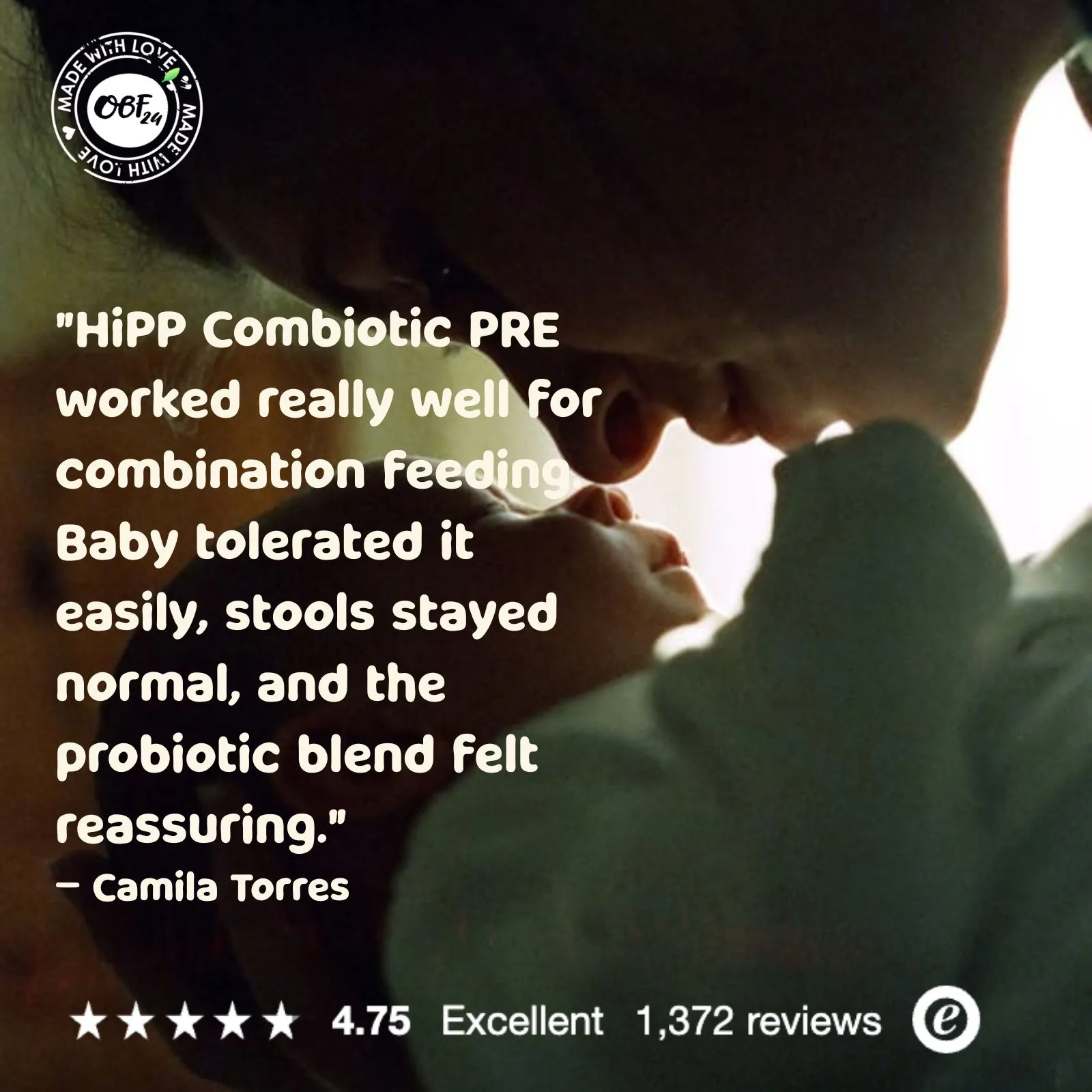 HiPP Stage PRE (0+ Months) Combiotic Infant Formula (600g)