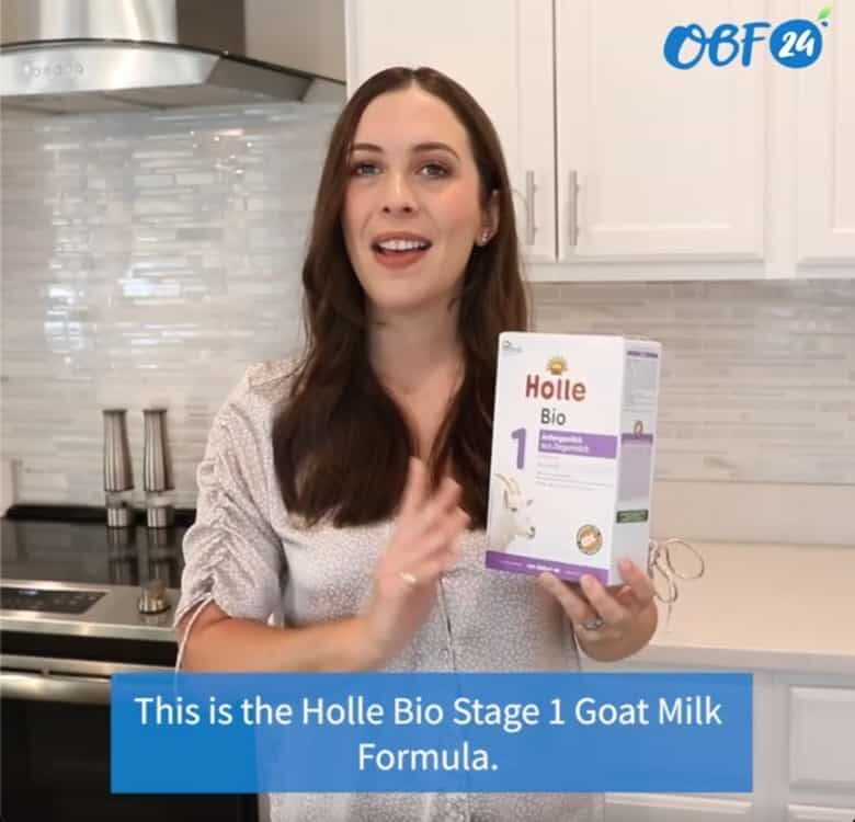 Organic Infant Goat Milk Formula 1