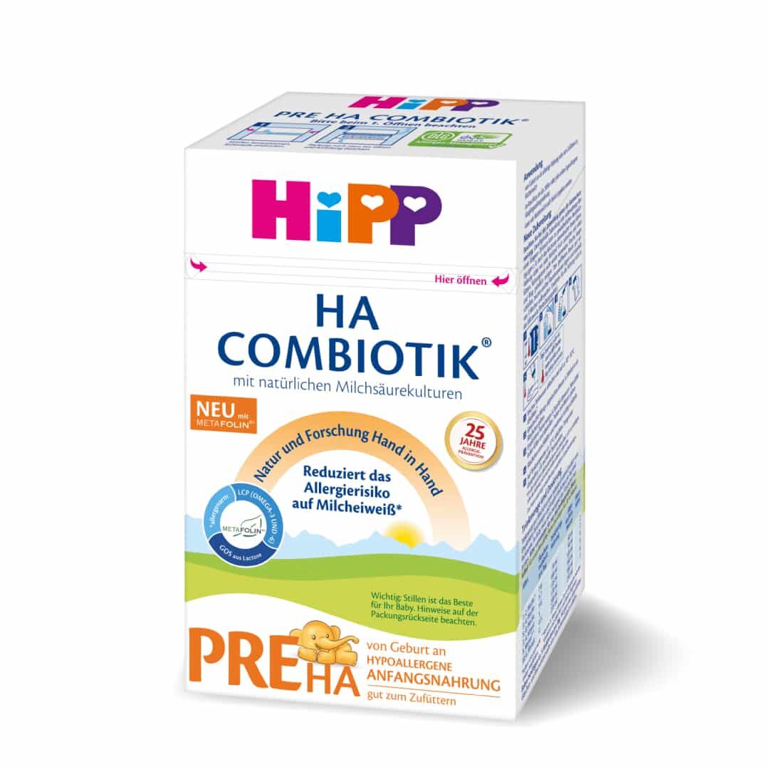 HiPP Hypoallergenic (HA) Infant Formula PRE