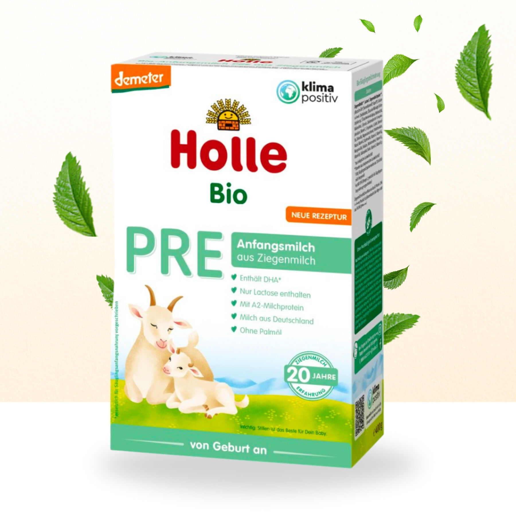 Holle Organic Infant GOAT Milk Formula PRE