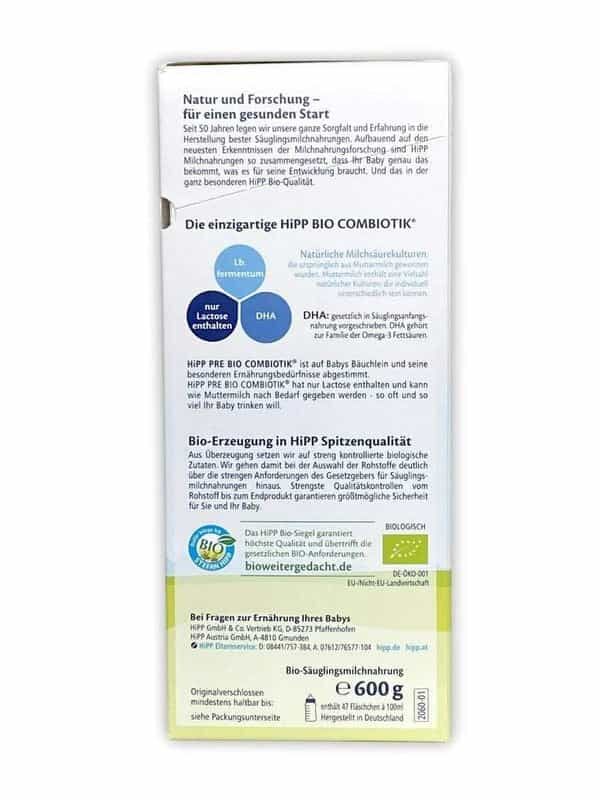 Hipp Stage 1 Organic Bio Combiotic Formula