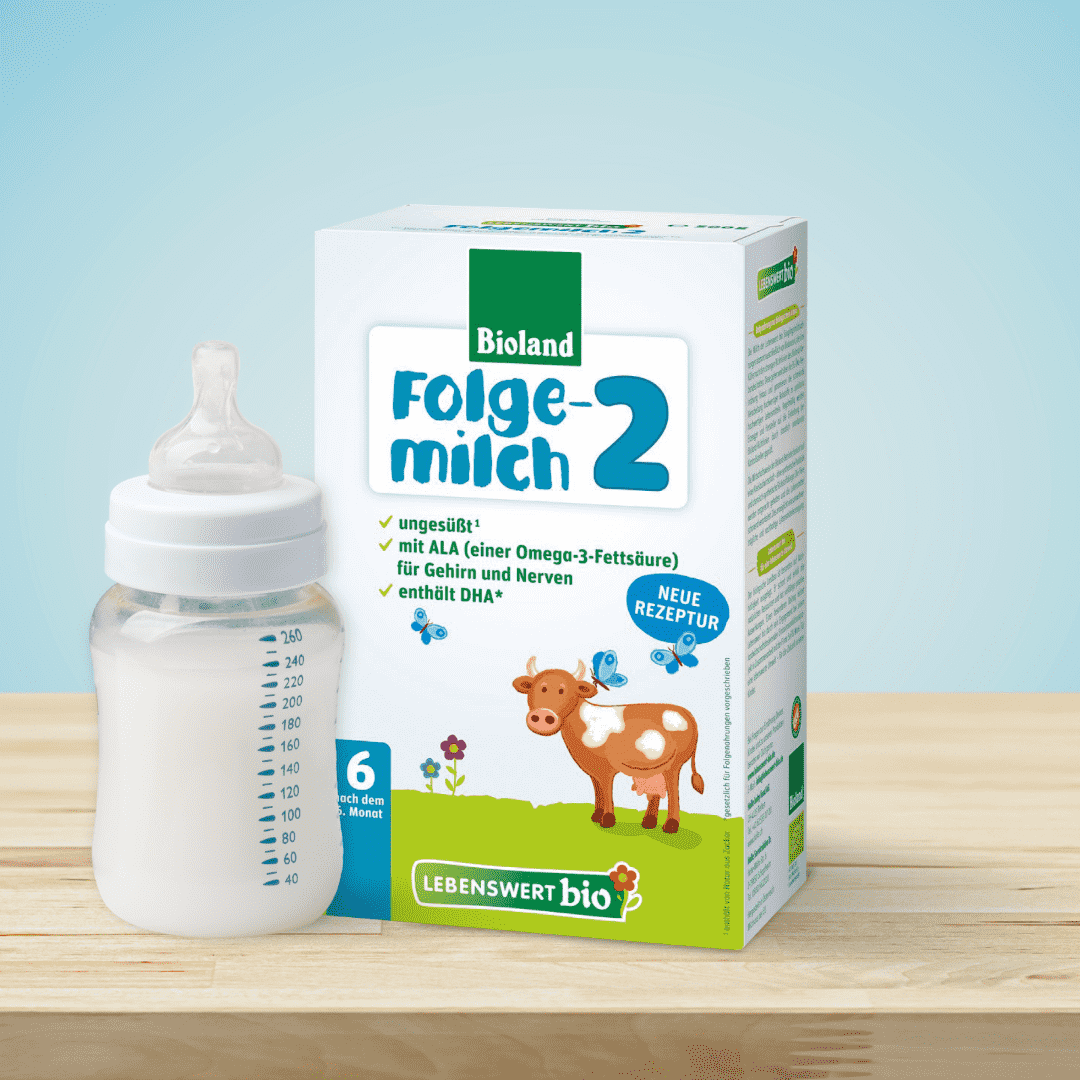 Lebenswert Stage 2 Organic Baby Formula // ☝ Save $90 on 1st Order // OBF24
