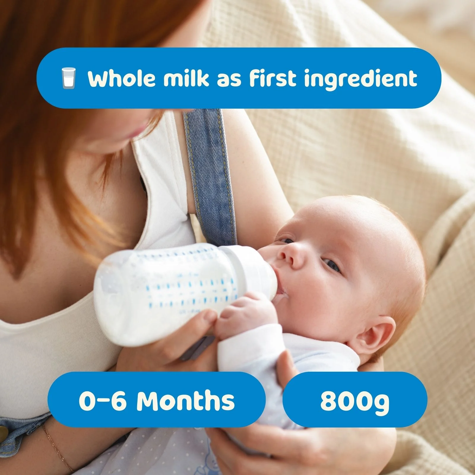 Kendamil Stage 1 (0-6 Months) Organic First Infant Milk Formula (800g)