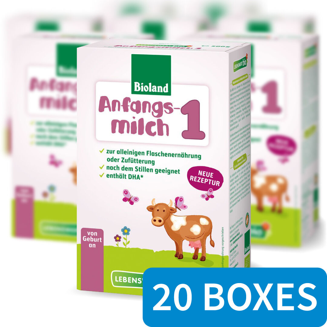 Lebenswert Organic Infant Formula Stage 1 - 20 Boxes