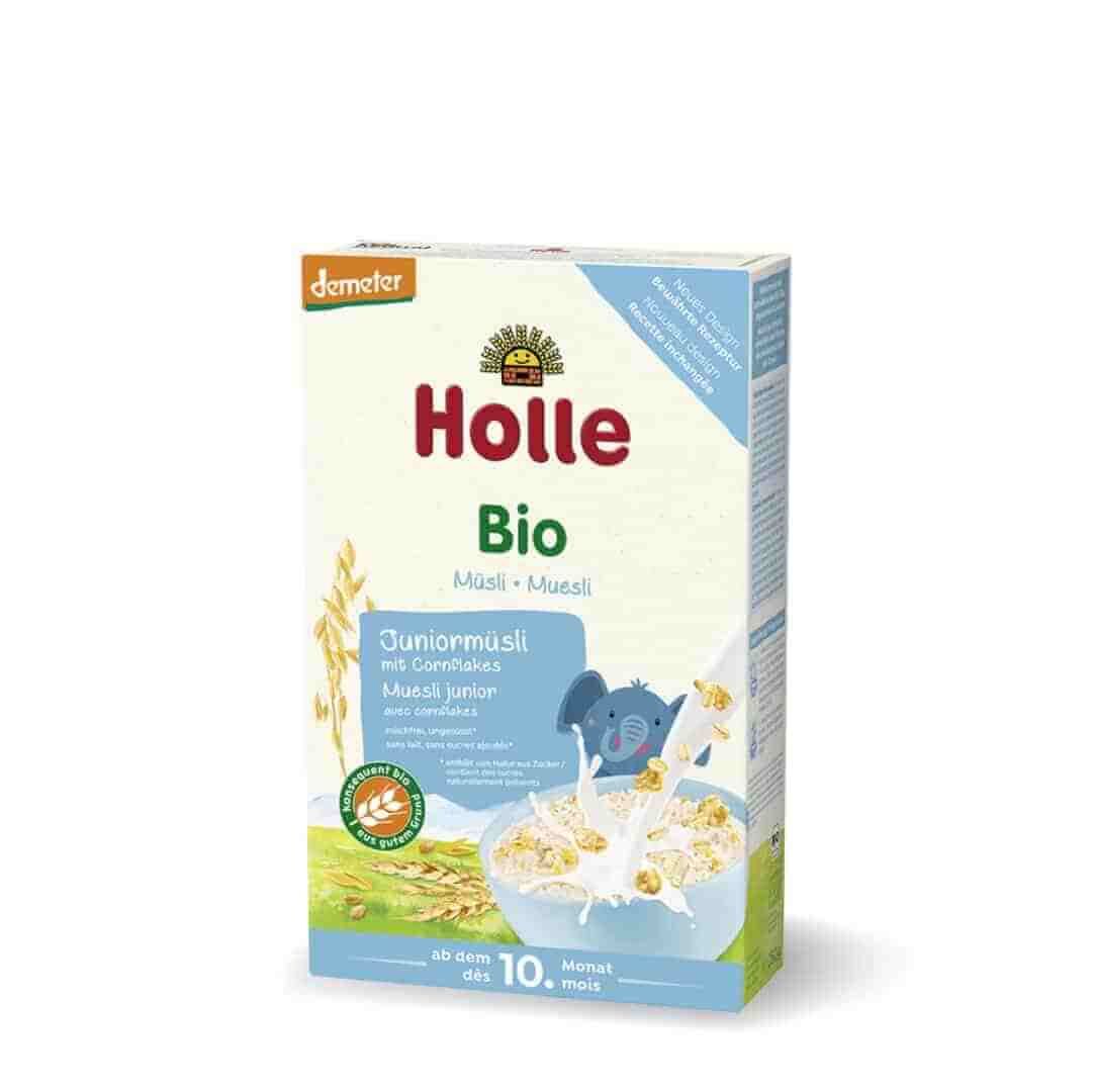 Holle Organic Junior Muesli Multigrain with Cornflakes
