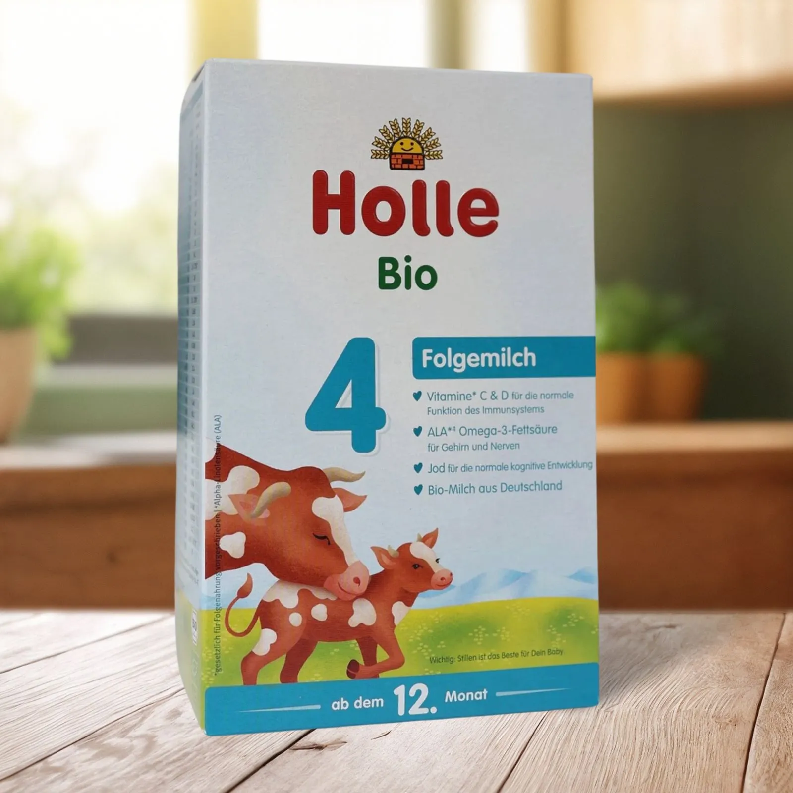 Holle Stage 4 Organic Toddler Growing-Up Milk (600g)