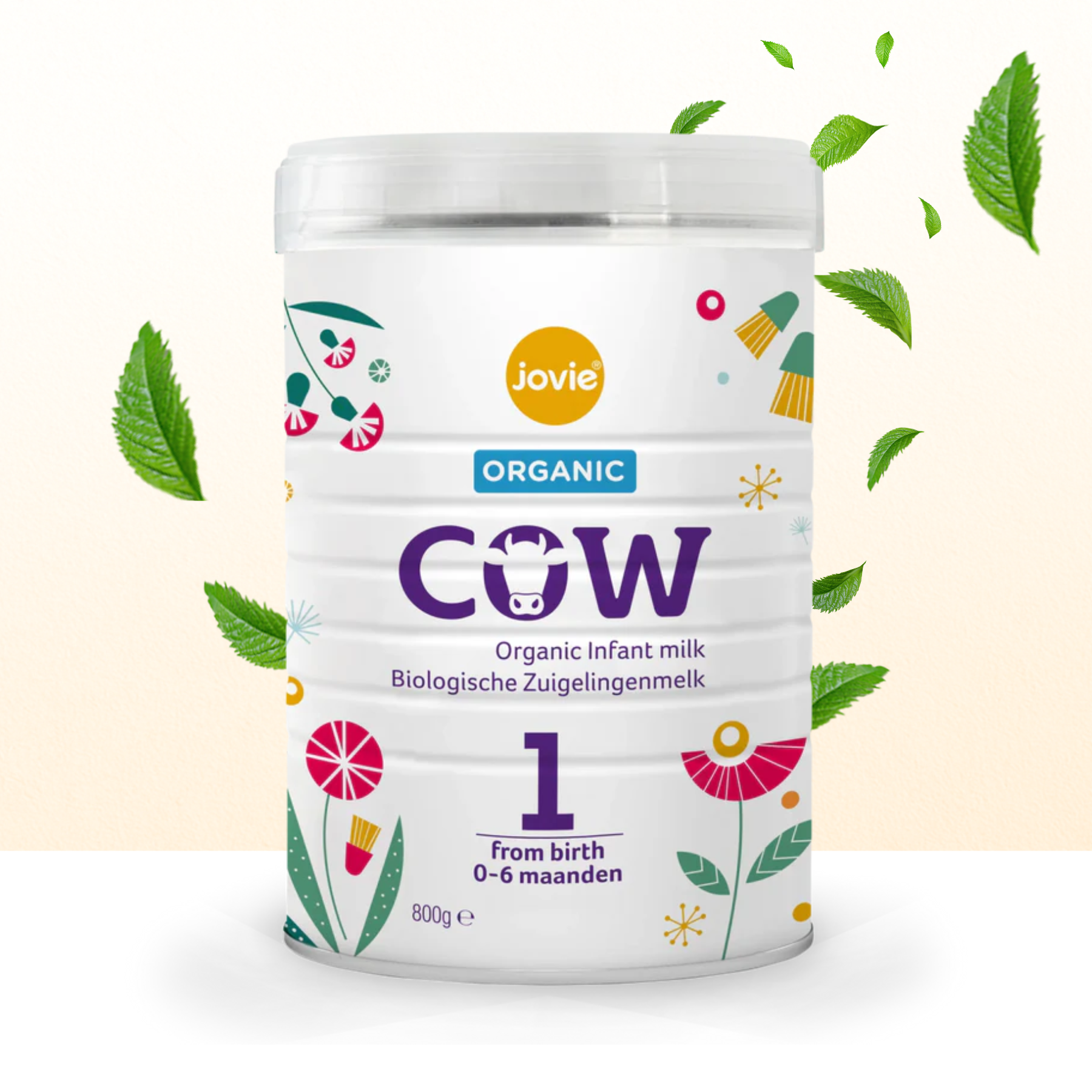 Jovie Stage 1 Organic Cow Milk Formula (0-6 Months)