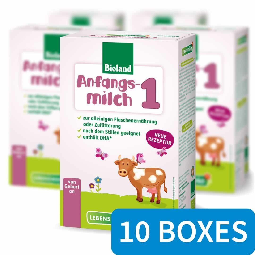 Lebenswert Organic Infant Formula Stage 1 - 10 Boxes