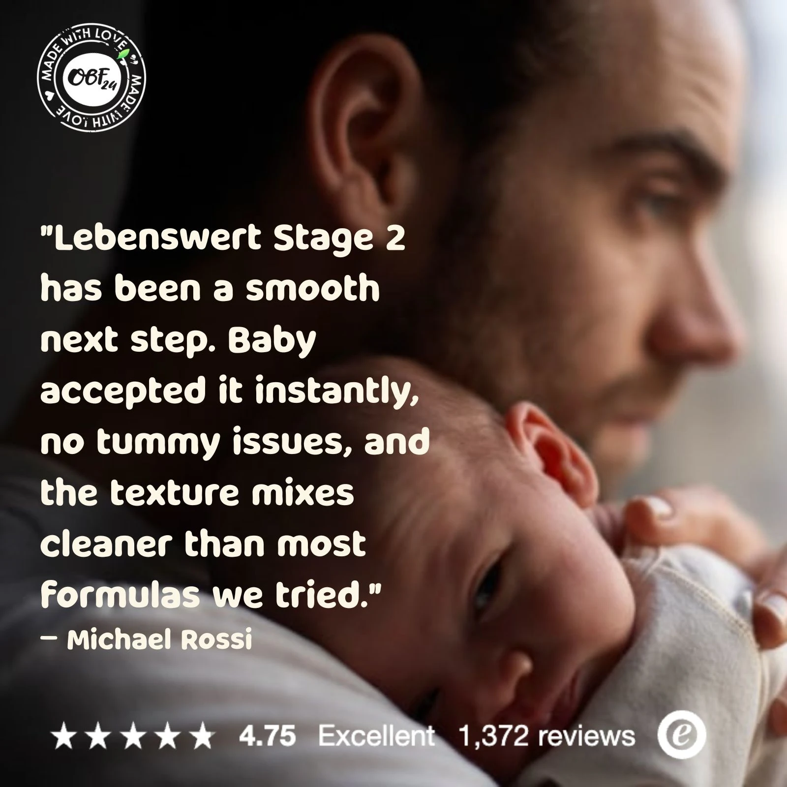 Lebenswert Stage 2 (6-12 Months) Organic Follow-Up Formula (500g)