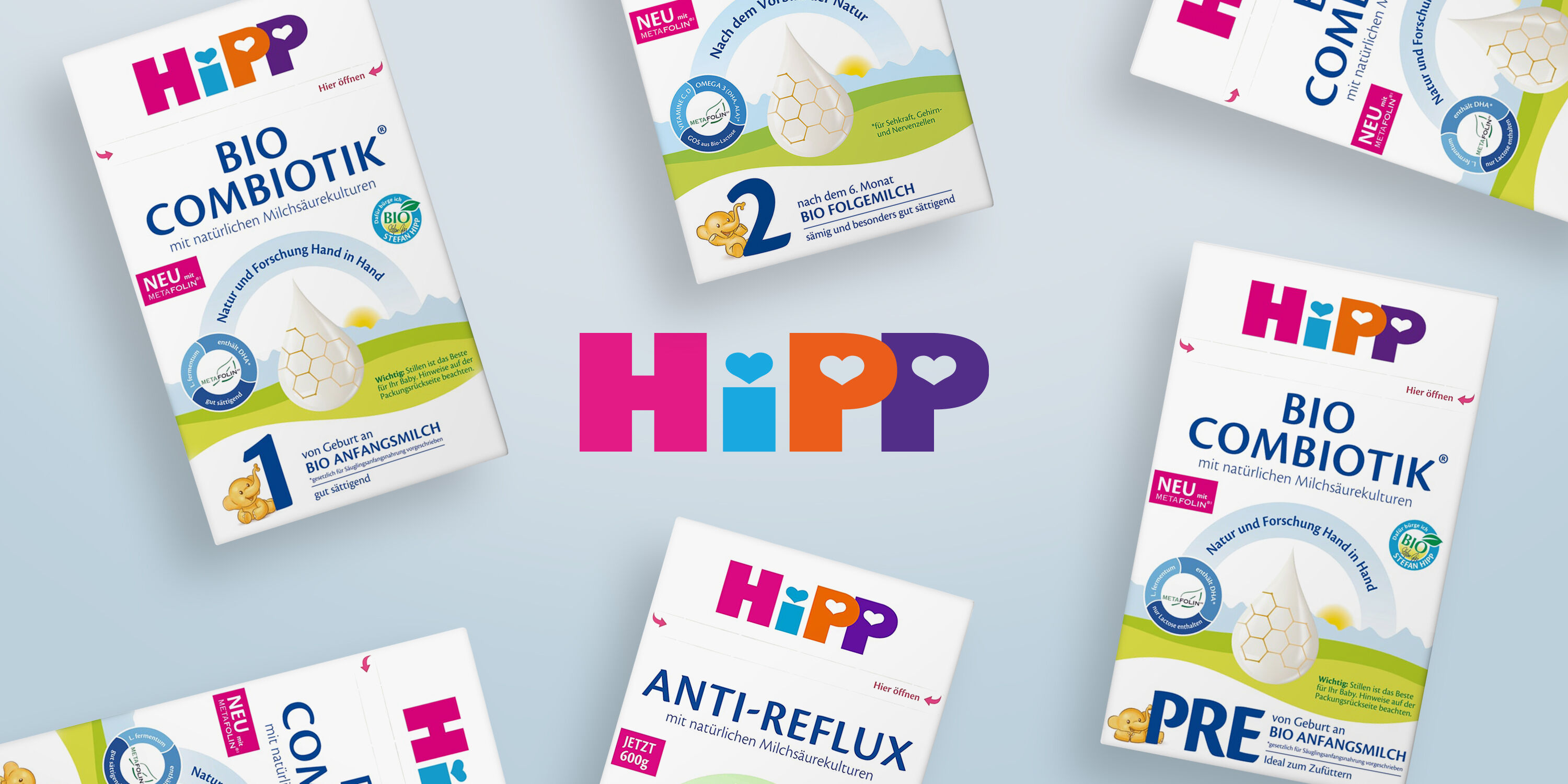 HiPP HA Follow-On Baby Milk Formula Vita Combiotik 2 from Europe