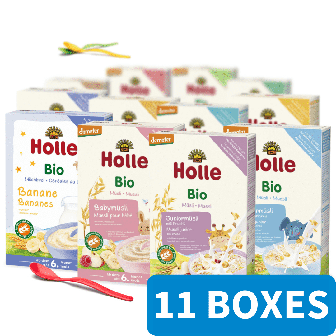 11x Holle Cereal & Porridge Discover All Kit