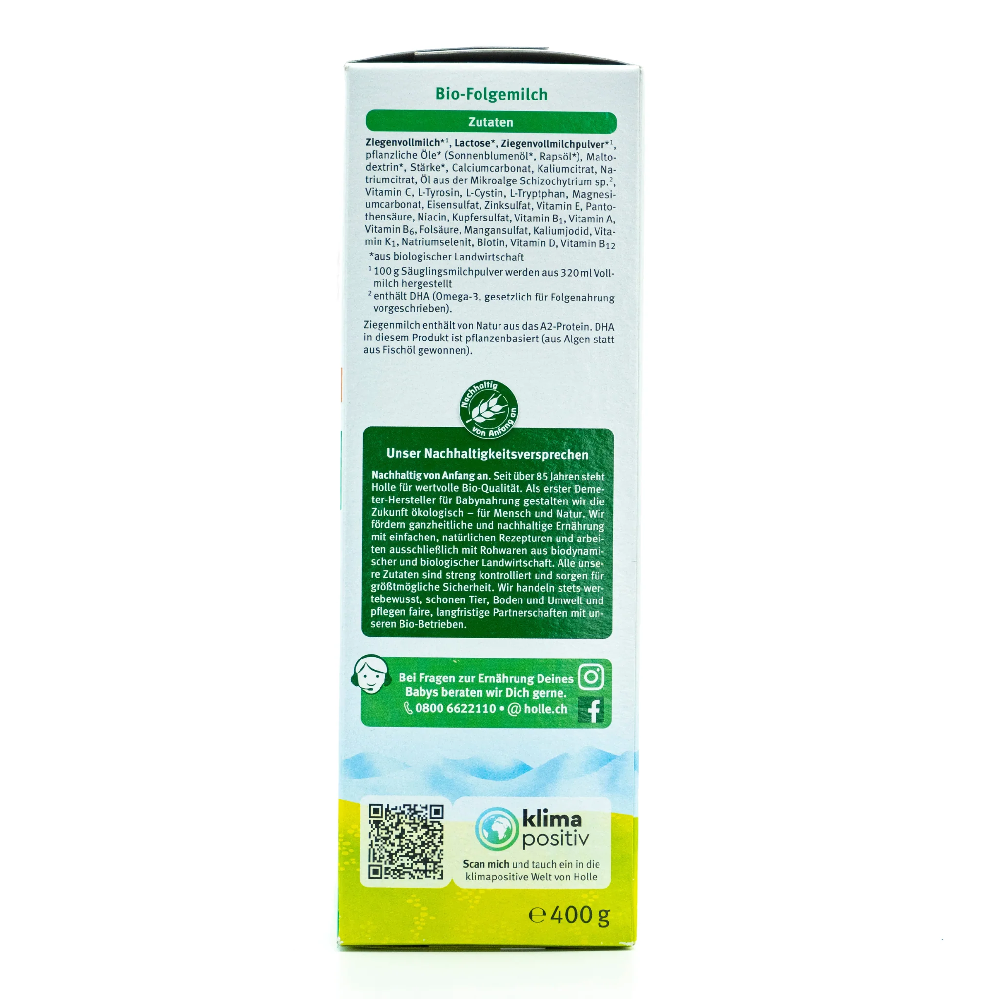 Holle Organic Infant GOAT Milk Formula Stage 4