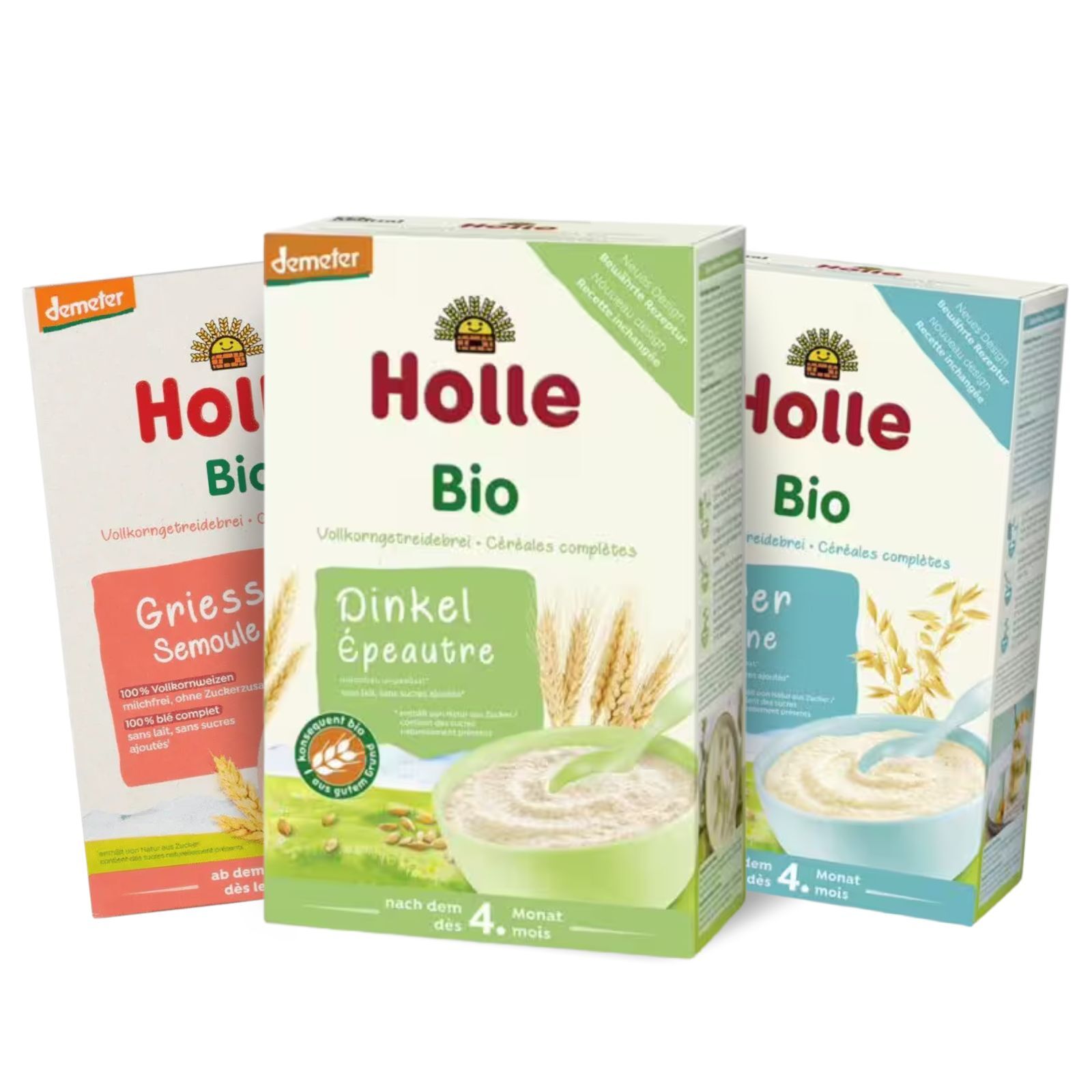 18x Holle Cereal & Porridge Best Seller Kit