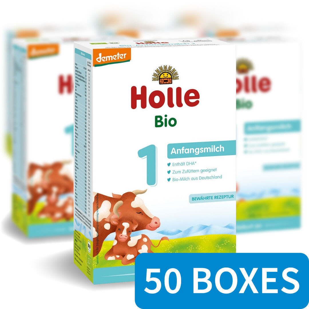 Holle Organic Infant Formula Stage 1 - 50 Boxes