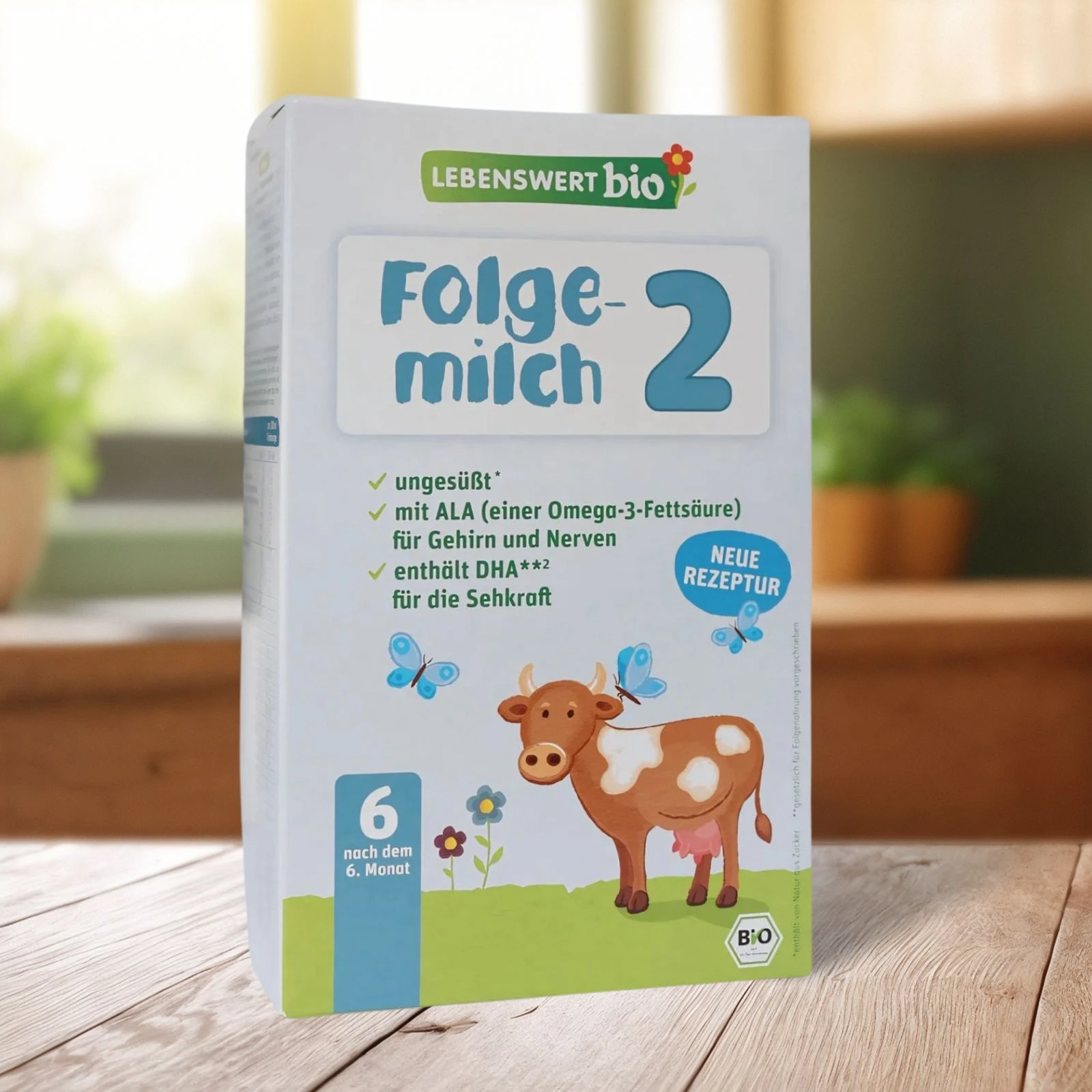 Lebenswert Stage 2 (6-12 Months) Organic Follow-Up Formula (500g)