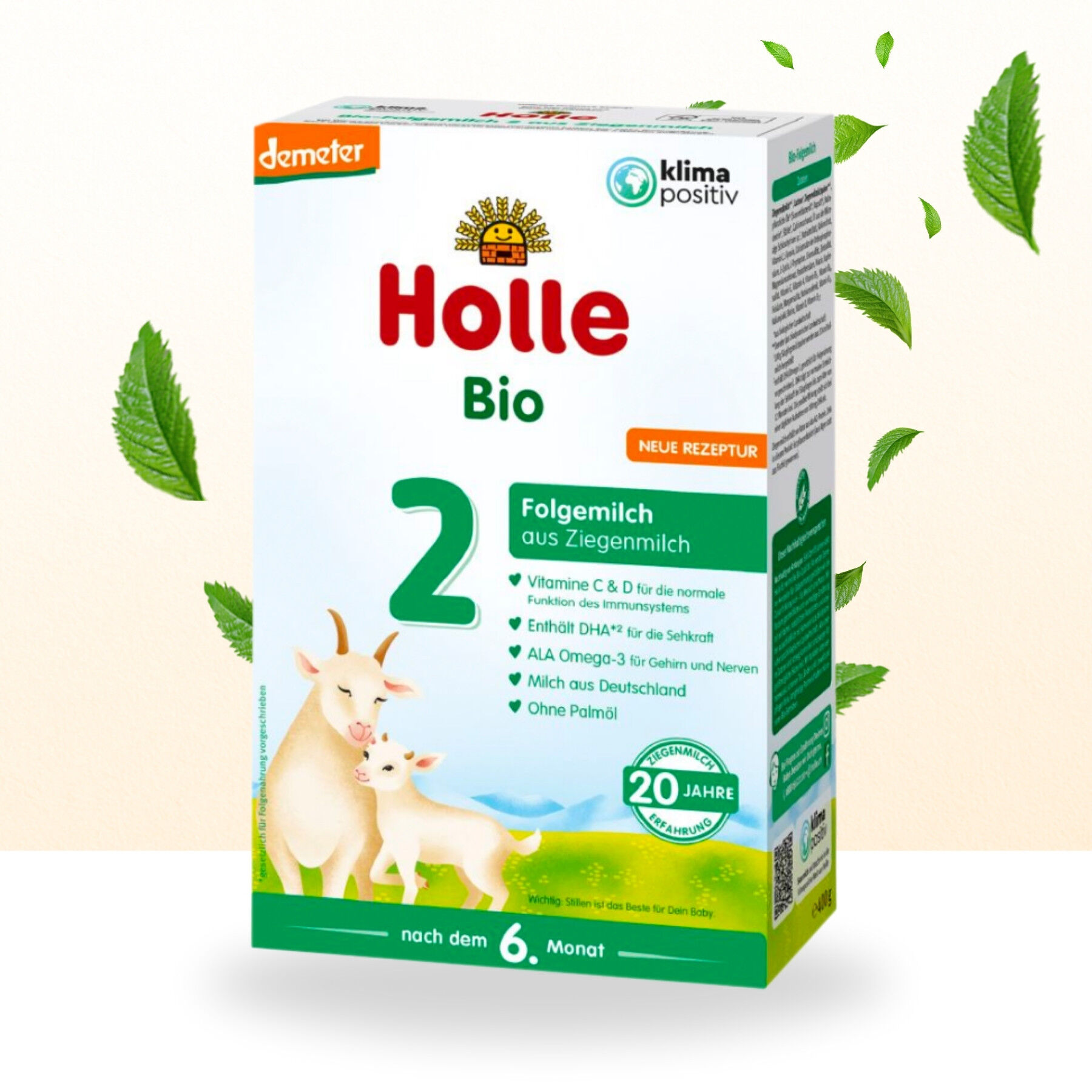 Holle Organic Infant GOAT Milk Formula Stage 2