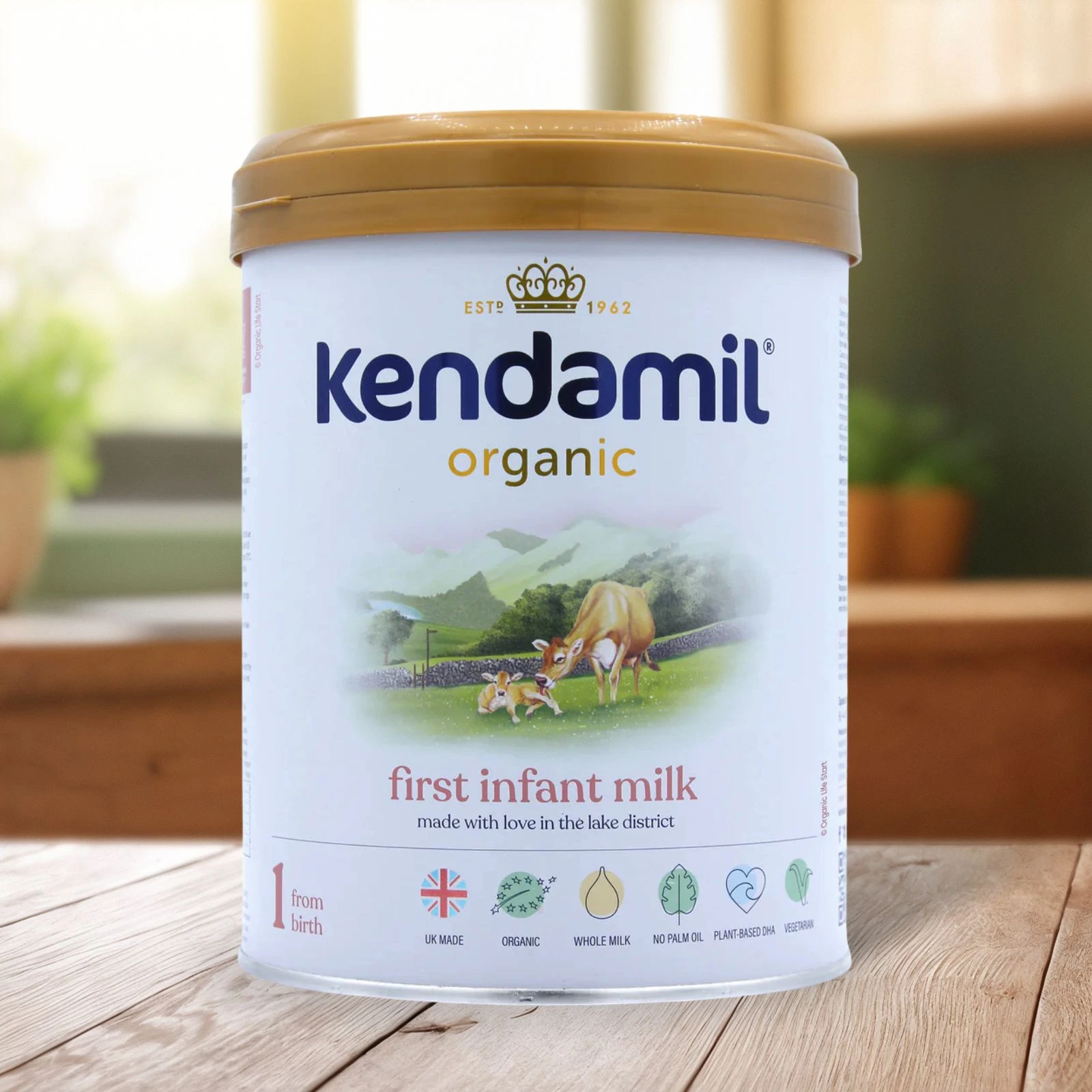 Kendamil Stage 1 (0-6 Months) Organic First Infant Milk Formula (800g)