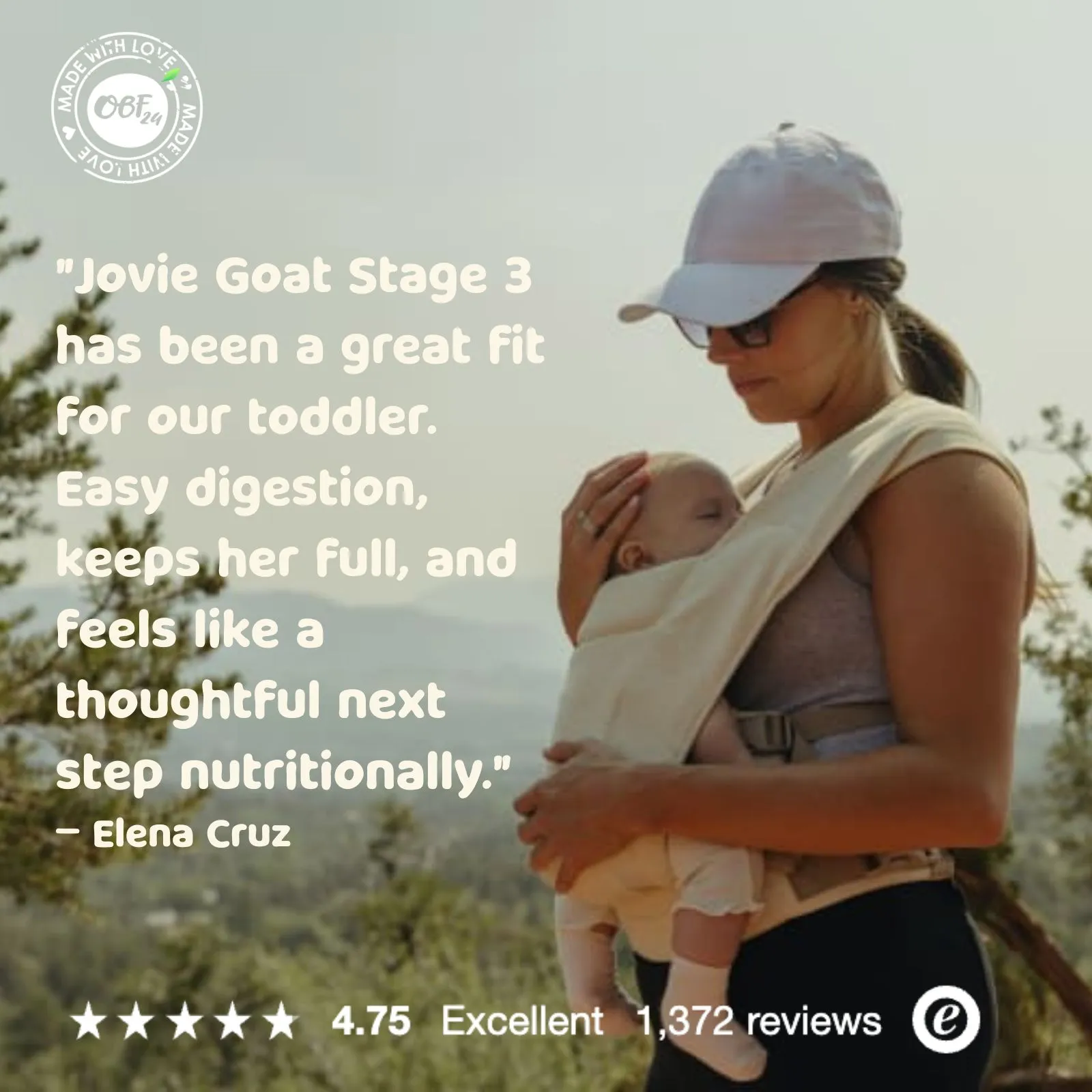 Jovie Stage 3 (10+ Months) Organic Goat Milk Formula (800g)