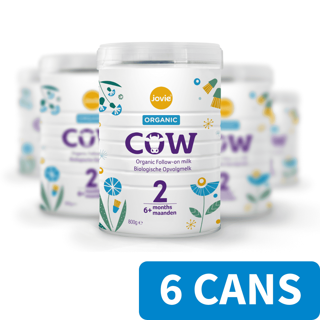 Jovie Stage 2 Organic Cow Milk Formula - 6 Cans