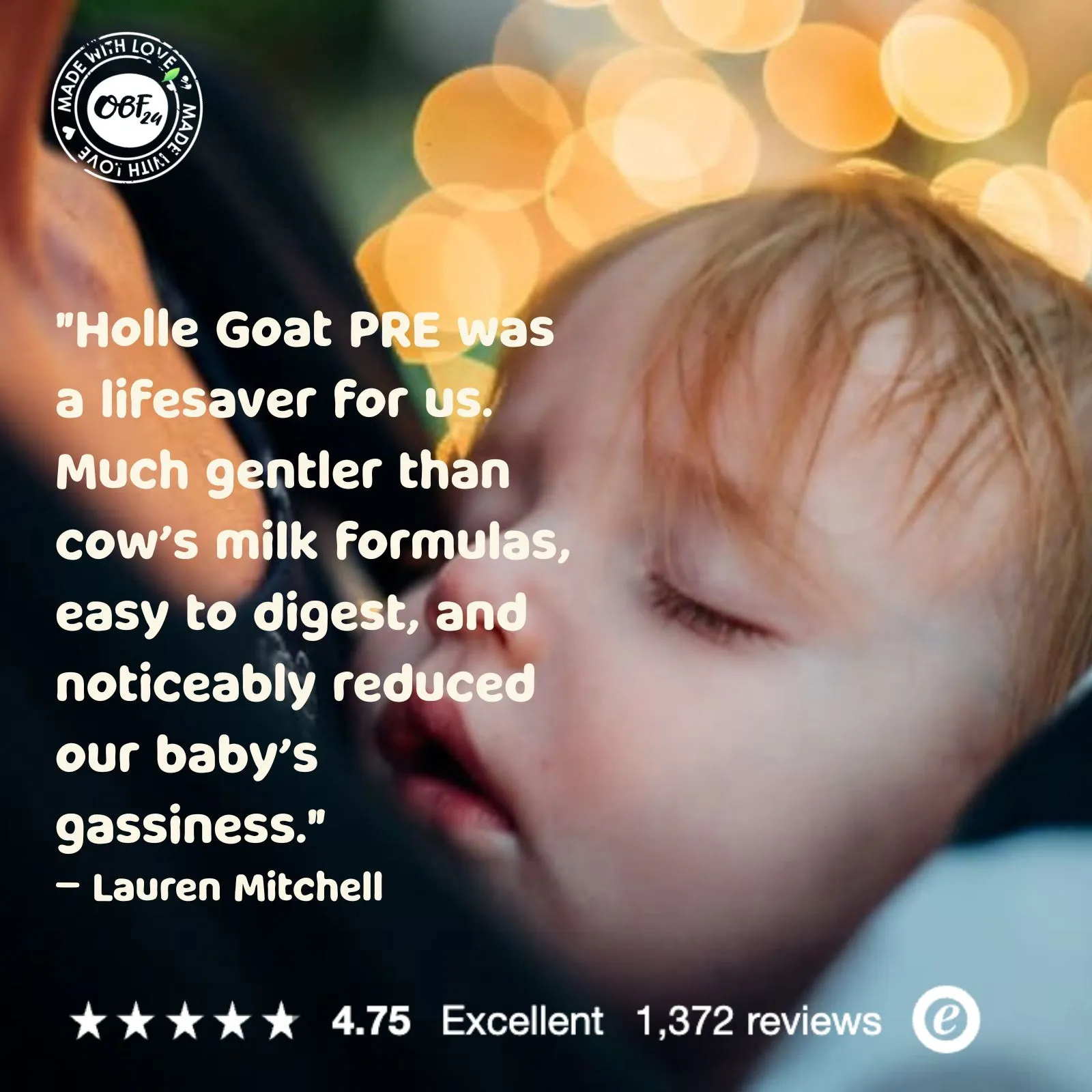 Holle Organic Infant Goat Milk Formula Stage PRE (0+ Months) (400g)