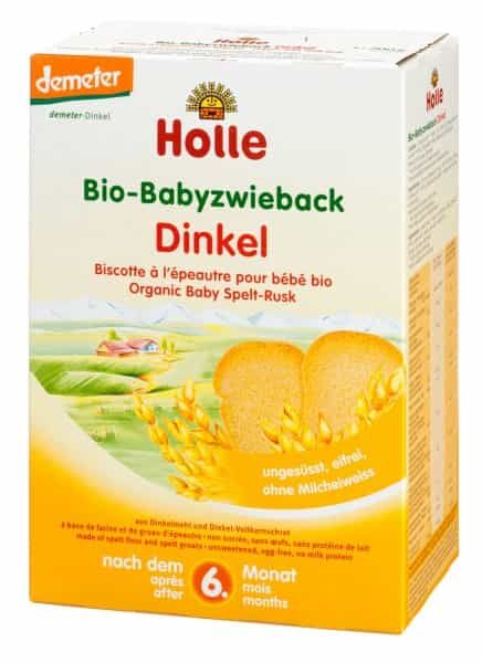 Holle Organic Spelt Baby Rusks Holle Organic Spelt Baby Rusks