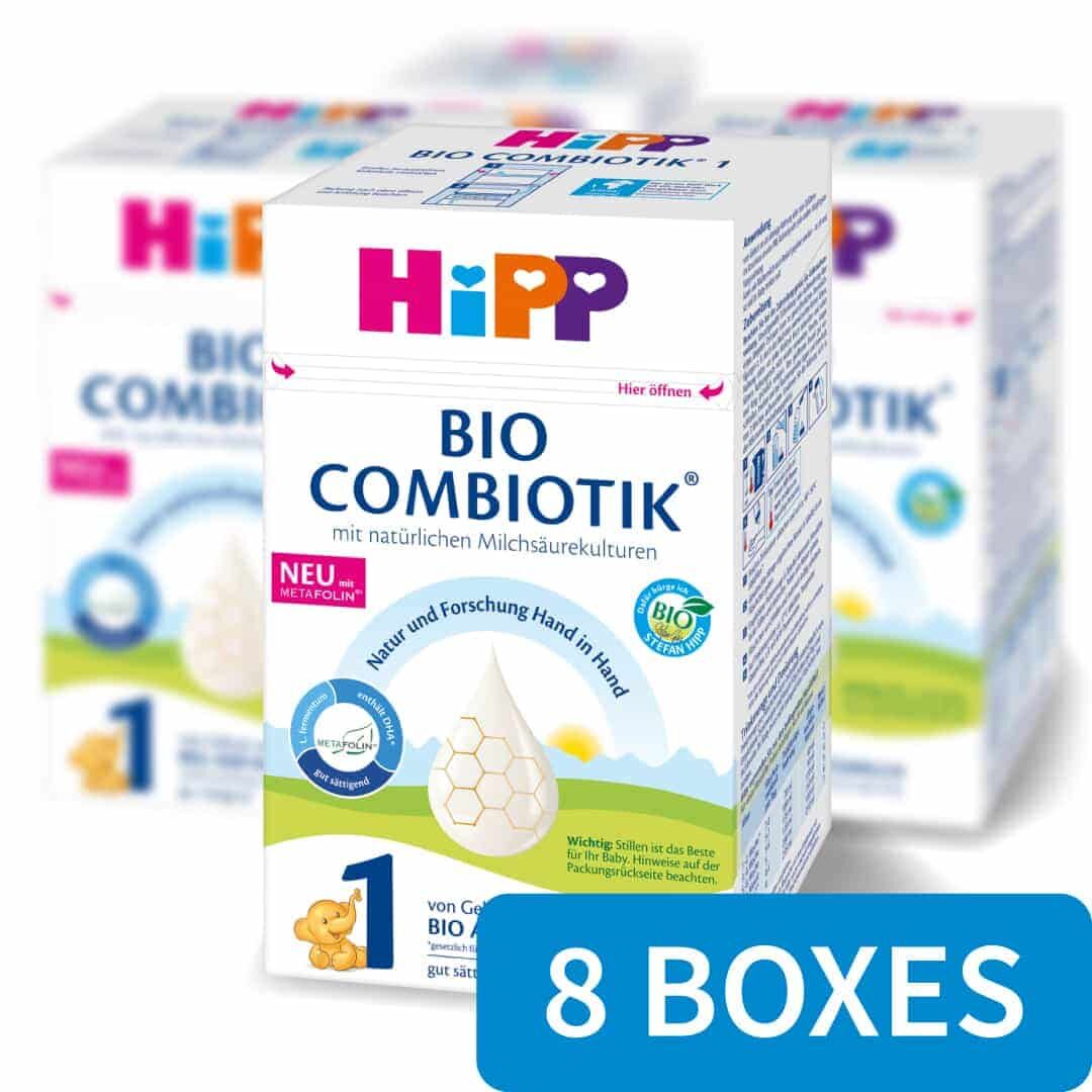 HiPP Combiotic Infant Formula Stage 1 - 8 Boxes