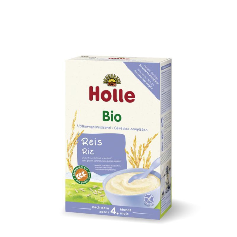 Holle Organic Baby Porridge Rice Flakes